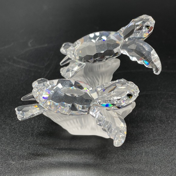 Swarovski Baby Sea Turtles Retired 2011 #826480